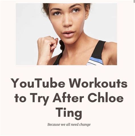 chloe youtube|chloe ting workout videos.